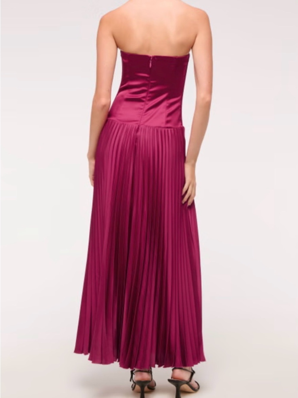 Abercrombie and Fitch Giselle maxi in Berry - Picture 3 of 8